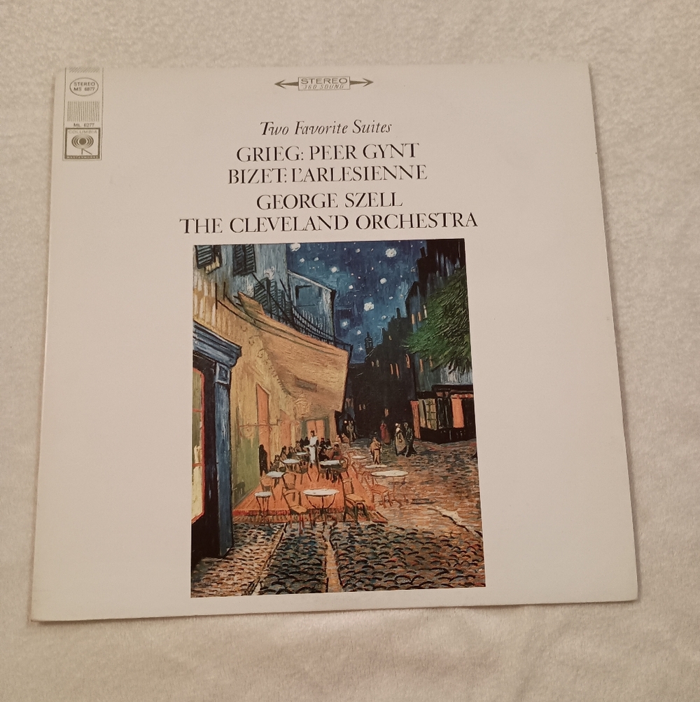 Vintage GRIEG/BIZET Two Favorite Suites 1974 Vinyl LP Columbia MS 6877